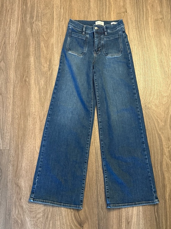 Frame Denim Denim - Frame denim le slim palazzo savior High-waisted wide-leg blue jeans. $298 MSRP.